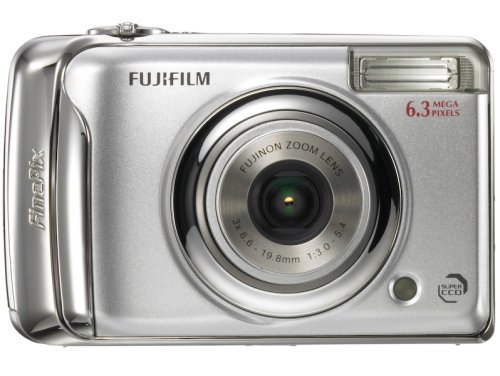 FUJIFILM デジタルカメラ FinePix (ファインピックス) A610 シルバー FX-A610【中古品】