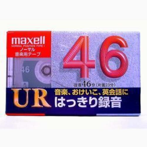 マクセル カセットテープ 46分 UR-46L