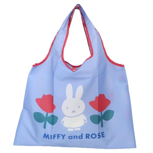 ミッフィー エコバッグ ショッピングバッグ MIFFY and ROSE BL ディックブルーナ スモールプラネット お買い物バッグ コンパクトバッグ 絵本キャ