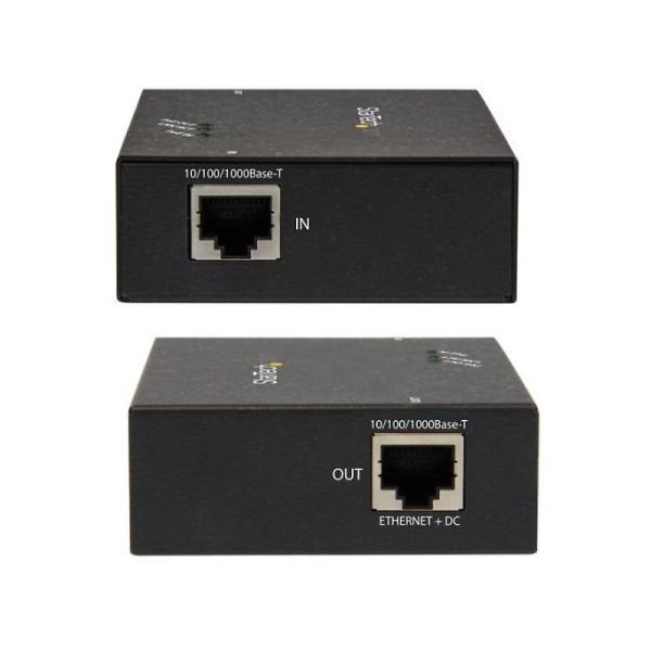 StarTech.com ギガビットPoE+エクステンダー 最大100m IEEE802.3at/af準拠 POEEXT1GAT 1個（直送品）