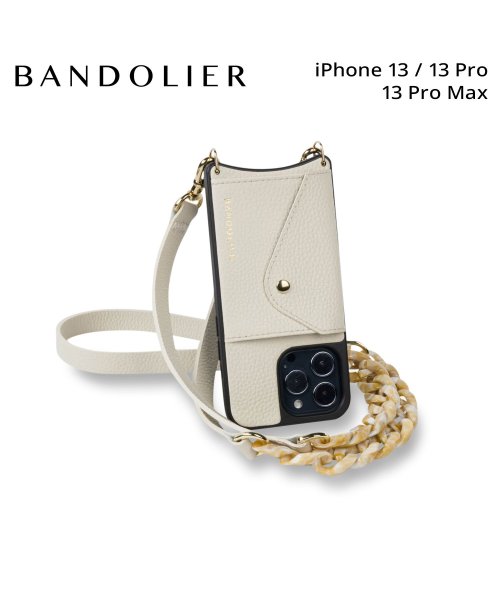 BANDOLIER バンドリヤー iPhone 13 13Pro 13 Pro Max ケース スマホケース 携帯 ショルダー アイフォン ヘーゼル サイドス