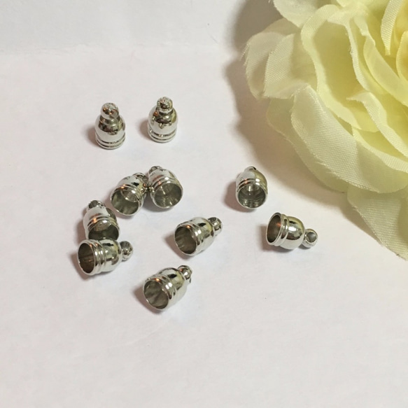 【5*8.5ｍｍ】タッセルキャップ（釣り鐘パーツ）