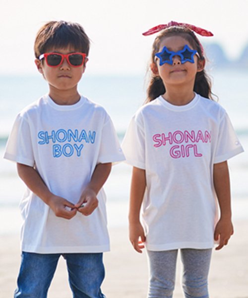 【KIDS ITEM/子供服】KAGAFURI KAMAKURA(カガフリ カマクラ) SHONAN BOY&GIRL キッズTシャツ