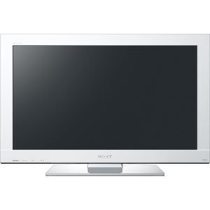 SONY 32V型 液晶テレビ HDD内蔵 録画機能搭載 ホワイト BRAVIA KDL-32BX30H/W【中古品】