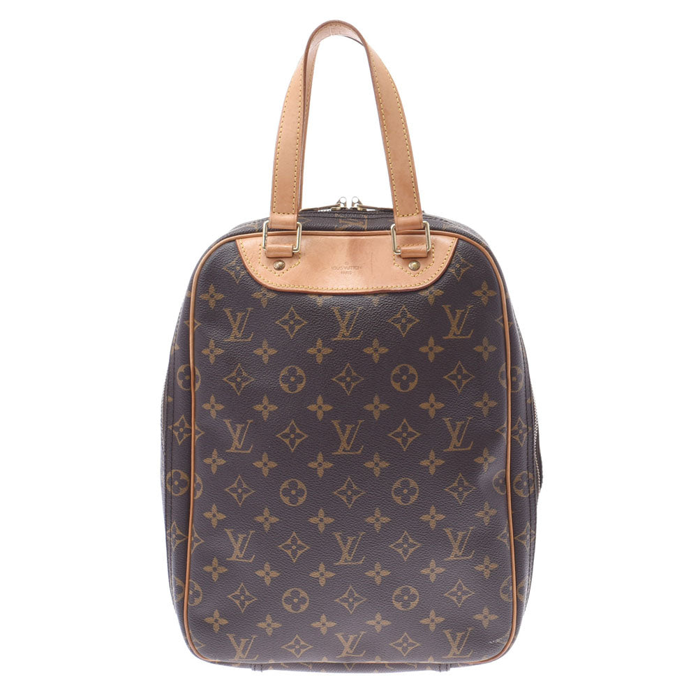 LOUIS VUITTON ルイヴィトン モノグラム エクスキュルシオン ブラウン M41450 ユニセックス モノグラムキャンバス ハンドバッグ Bランク 中古 