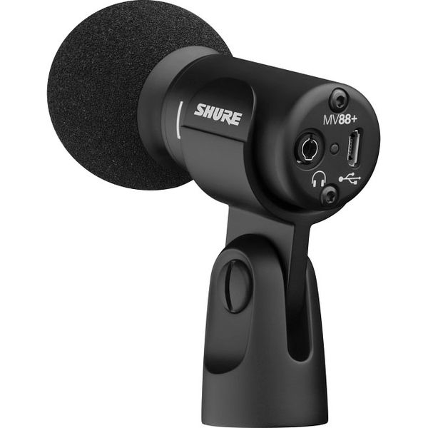 SHURE MV88＋ステレオUSBマイクロホン MV88+STEREO-USB 1個（直送品）