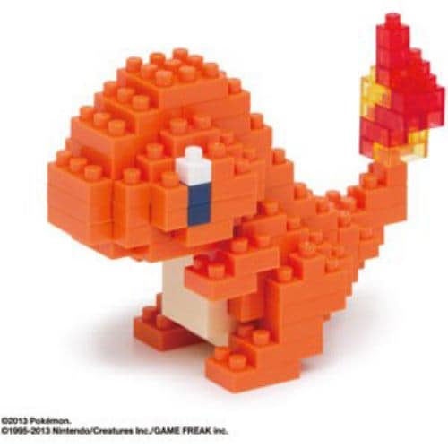 カワダ （再生産）nanoblock（ナノブロック） ポケットモンスター ヒトカゲ（NBPM－002）ナノブロック