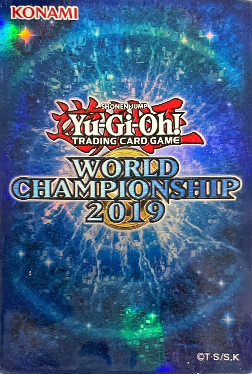 スリーブ『WCS2019青』100枚入り【-】{-}《スリーブ》