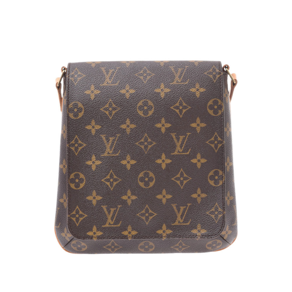 LOUIS VUITTON ルイヴィトン モノグラム ミュゼットサルサ ブラウン M51258 ユニセックス モノグラムキャンバス ショルダーバッグ Bランク 中古 