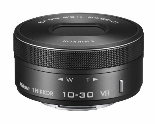 Nikon 標準ズームレンズ1 NIKKOR VR 10-30mm f/3.5-5.6 PD-ZOOM ブラック 1NVR10-30PDBK【中古品】