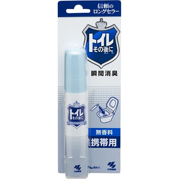 小林製薬 トイレその後に　携帯用　無香料　　 189201 1ケース（72個×23ML）（直送品）