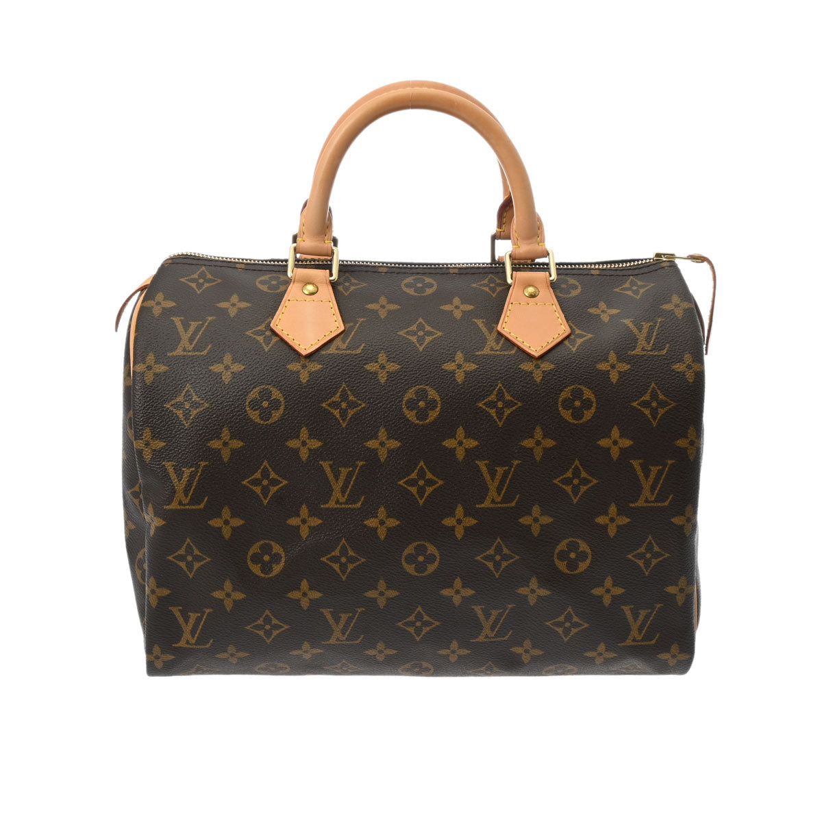 LOUIS VUITTON ルイヴィトン モノグラム スピーディ 30 ブラウン M41526 レディース モノグラムキャンバス ハンドバッグ ABランク 中古 