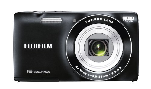 FUJIFILM デジタルカメラ FinePix JZ250 ブラック F FX-JZ250 B【中古品】