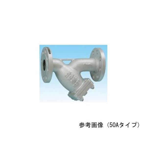 ヨシタケ 鋳鋼Y形ストレーナ(フランジ・2.0MPa・標準80メッシュ) SY-20-20-15A 1個 64-4026-54（直送品）