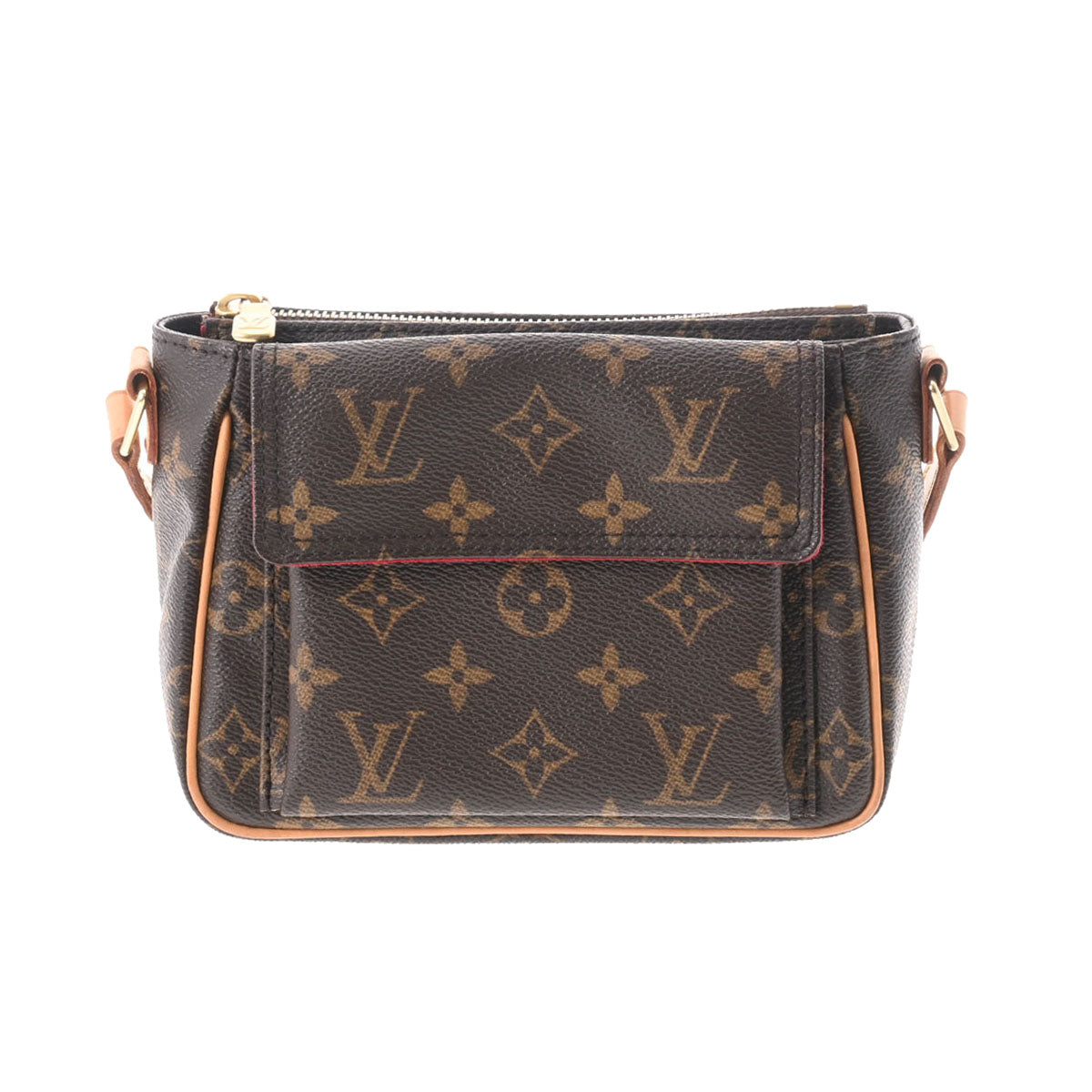 LOUIS VUITTON ルイヴィトン モノグラム ヴィバシテ PM ブラウン M51165 レディース モノグラムキャンバス ショルダーバッグ ABランク 中古 