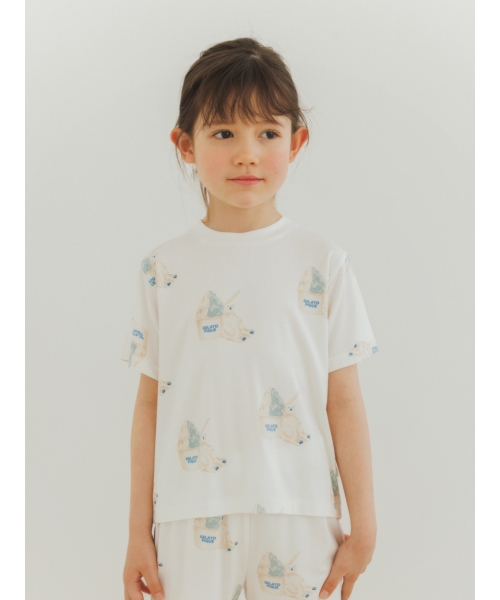 gelato pique Kids＆Baby/【COOL】【KIDS】しろくま柄Tシャツ