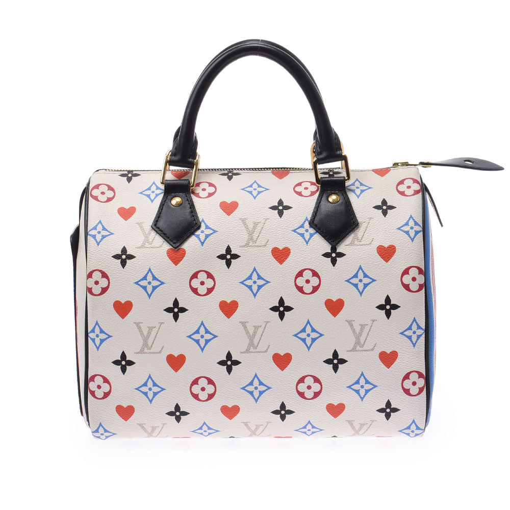 LOUIS VUITTON ルイヴィトン モノグラム ゲームオン スピーディバンドリエール25 ブロン M57466 レディース モノグラムマルチカラー ハンドバッグ Aランク 中古 