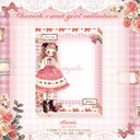 Cherish365【Cherish sweet girl collection no.1】A6 バラメモ CHO320