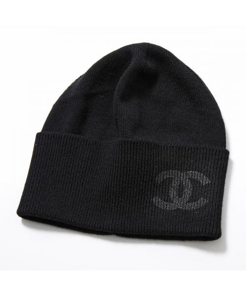 CHANEL ニット帽 AA9335 B13720 カシミヤ ココマーク