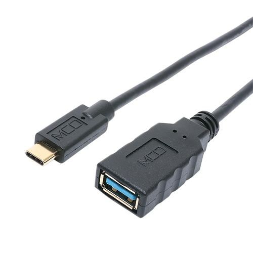 ミヨシ USA-10G2C／SL USB変換ケーブル USB A - USB Type-C 50cmケーブル付 USA10G2C／SL