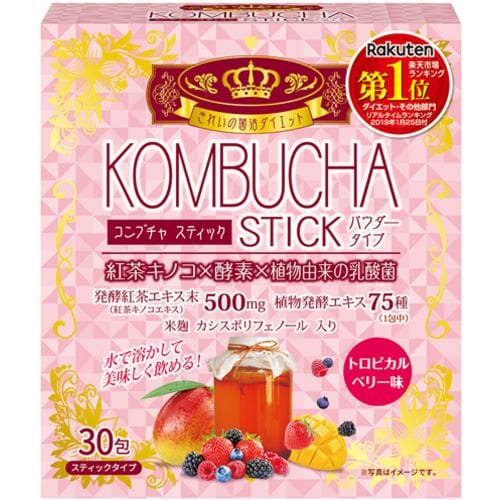 ユーワKOMBUCHA STICK 30包30包