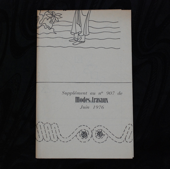 フランス 1976年6月 刺繍図案