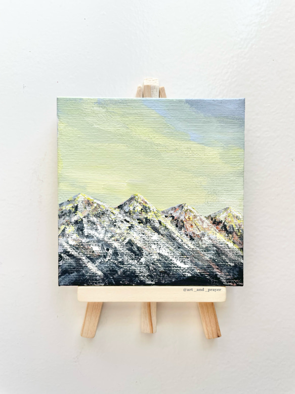 キャンバスアート、mountain scenery ,山の景色の絵、山の絵、山アート、山のキャンバスアート