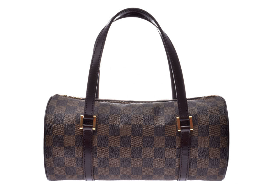 ルイヴィトン ダミエ パピヨン S ブラウン N51304 レディース 本革 ハンドバッグ Bランク LOUIS VUITTON 中古 