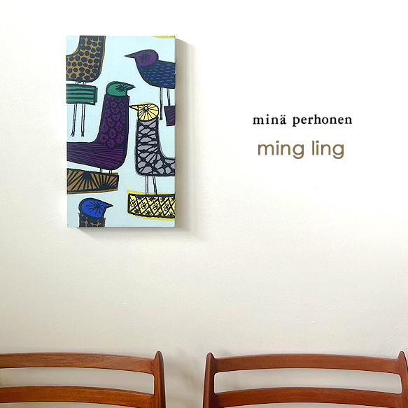 ミナペルホネン ファブリックパネル ming ling ミングリング 40cm×20cm mina perhonen