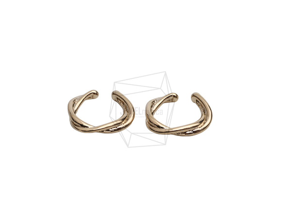 ERG-2619-G【2個入り】ラウンドイヤーカフ/Round Earcuffs Earrings