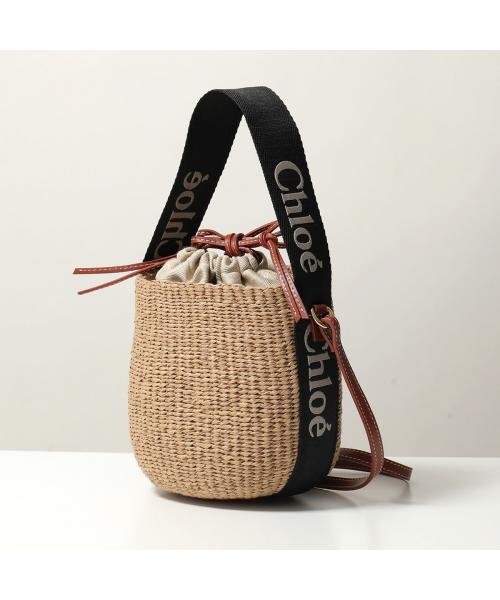 Chloe ハンドバッグ WOODY SMALL BASKET CHC23AS381L18