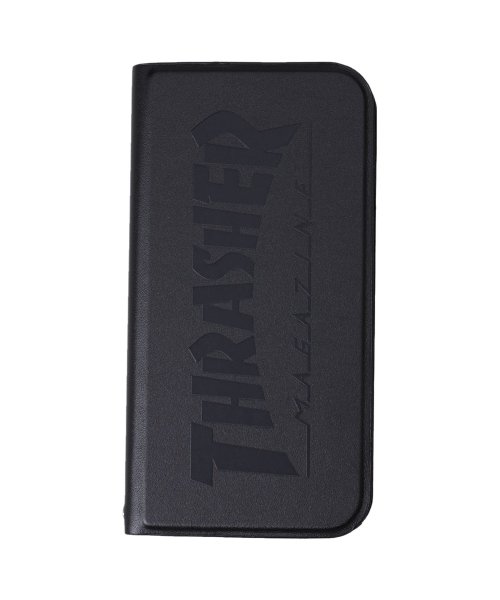 スラッシャー THRASHER iphone12 12 Pro スマホケース メンズ レディース 手帳型 携帯 アイフォン HOME TOWN LOGO PU