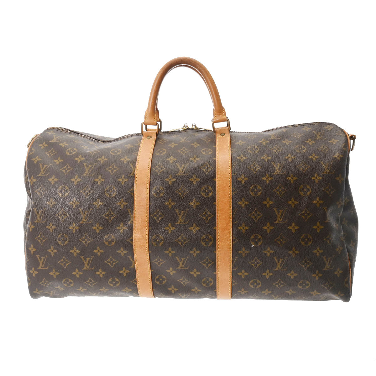 LOUIS VUITTON ルイヴィトン モノグラム キーポル バンドリエール 55 ブラウン M41414 ユニセックス モノグラムキャンバス ボストンバッグ Bランク 中古 