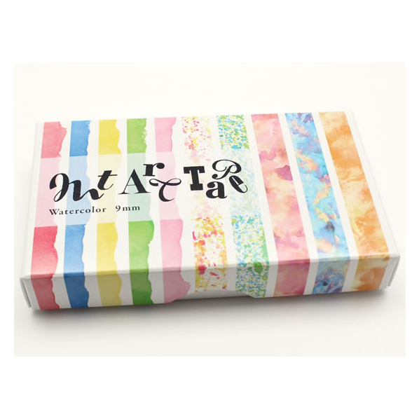 カモ井 mt art tape 水彩絵の具9mm幅セット FC13677-MTART05