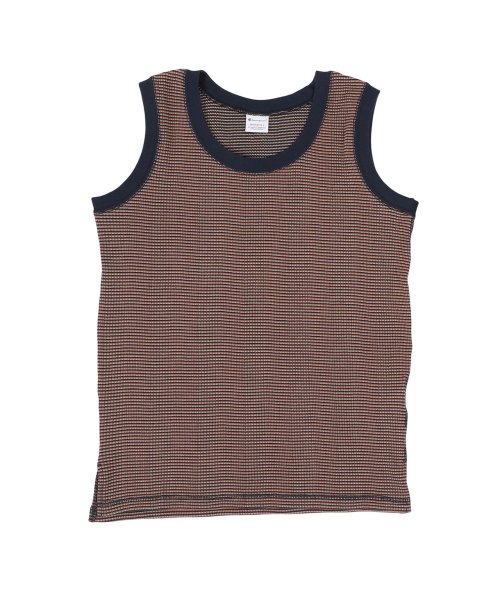 チャンピオン Champion タンクトップ 重ね着 インナー ボーダースリーブレスシャツ レディース ノースリーブ BORDER SLEEVELESS SHI