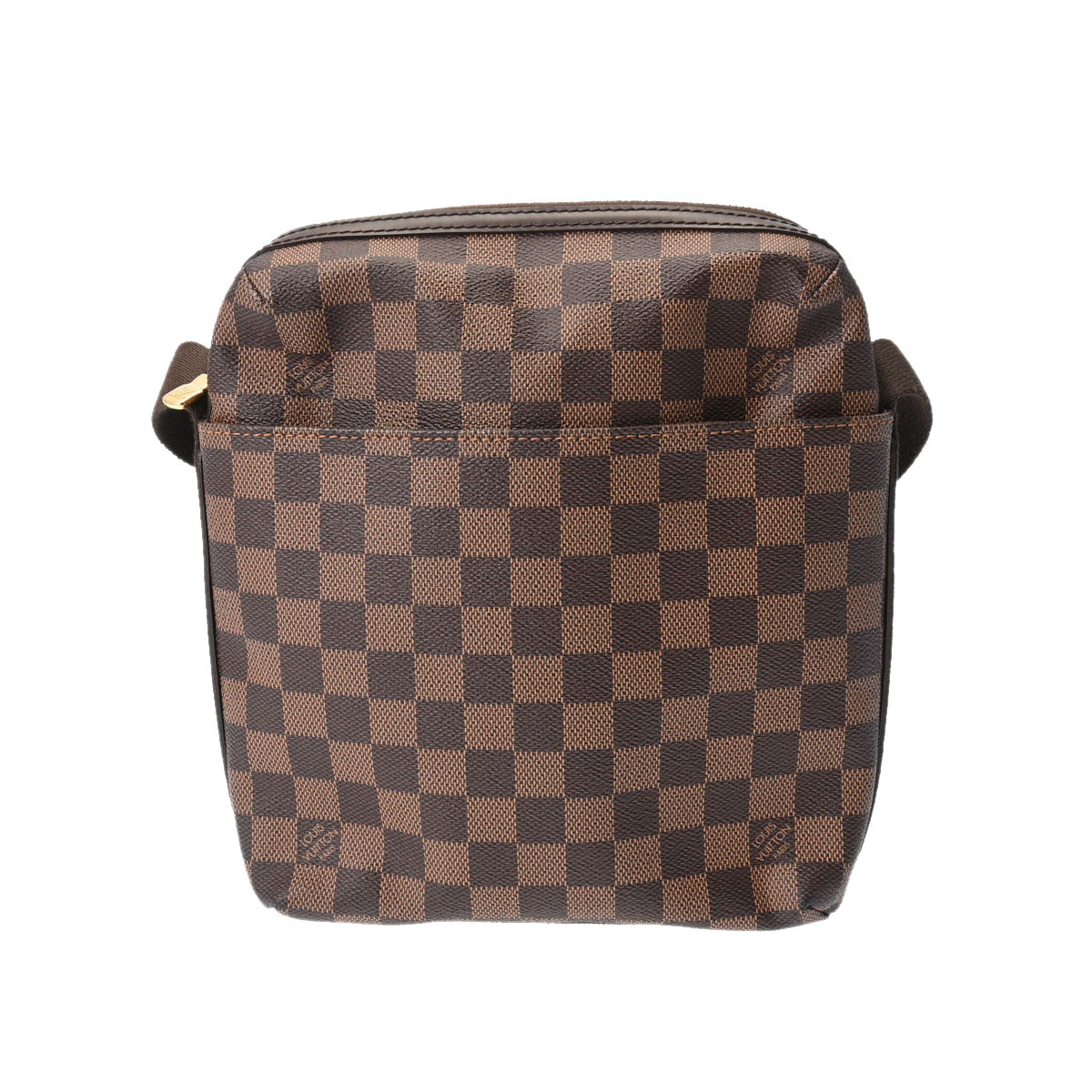 LOUIS VUITTON ルイヴィトン ダミエ トロターボブール ブラウン N41135 ユニセックス ダミエキャンバス ショルダーバッグ ABランク 中古 