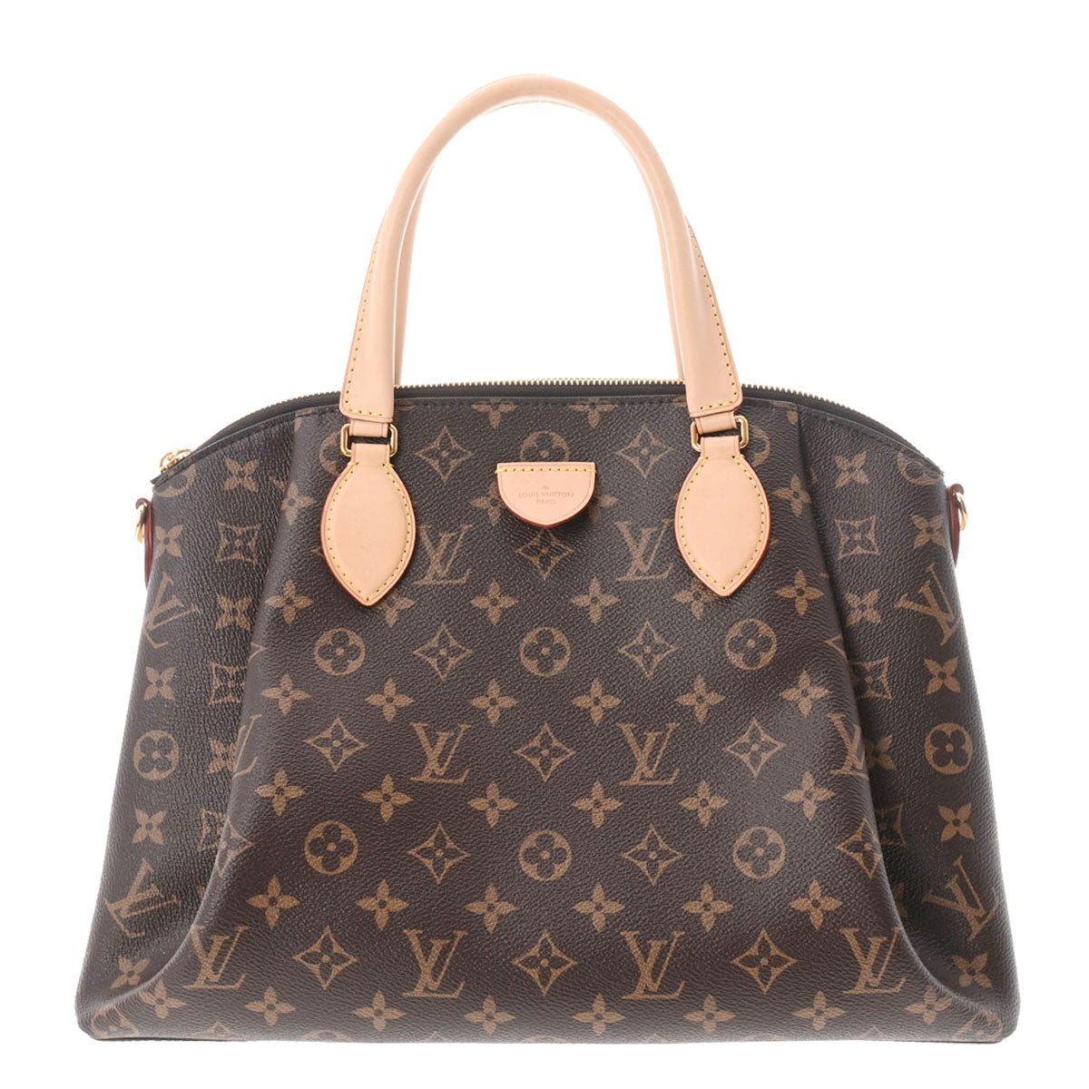 LOUIS VUITTON ルイヴィトン モノグラム リボリー MM ブラウン M44546 レディース モノグラムキャンバス 2WAYバッグ Aランク 中古 