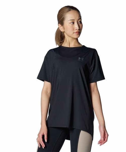 UA ISOCHILL SHORT SLEEVE T－SHIRT