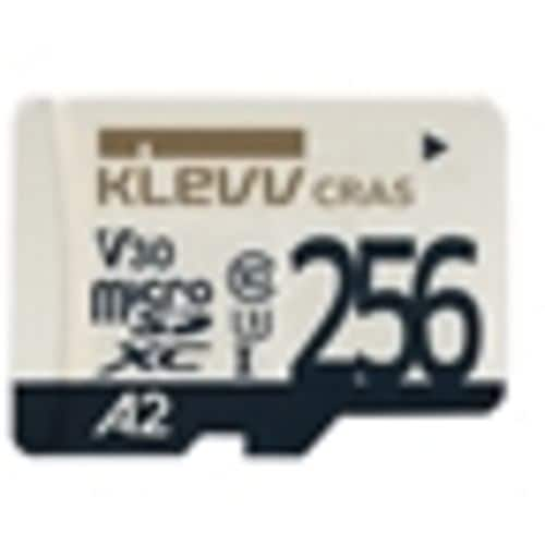 ESSENCORE DRK256GUSD6U3CAY データ復旧サービス付き microSDXCカード UHS-I Class10 U3／V30 A2SD変換アダプタ付属 KLEVV CRAS 256GB