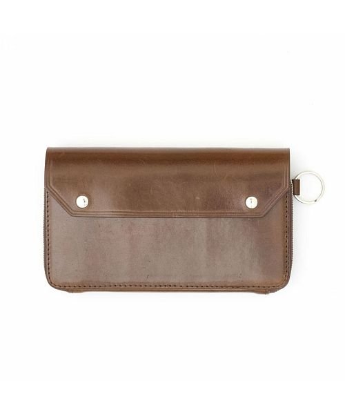 AS2OV / アッソブ OILED ANTIEQUE LONG WALLET－CHOCO