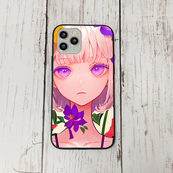 iphonecase4-10_25 iphone 強化ガラス お花(ic) アイフォン iface ケース