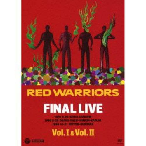 【DVD】 レッド・ウォーリアーズ ／ FINAL LIVE Vol.Ⅰ&Vol.Ⅱ