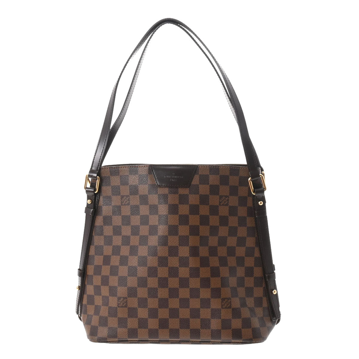 LOUIS VUITTON ルイヴィトン ダミエ カバリヴィントン トートバッグ ブラウン N41108 レディース ダミエキャンバス ハンドバッグ ABランク 中古 