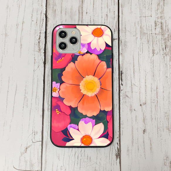 iphonecase4-4_40 iphone 強化ガラス お花(ic) アイフォン iface ケース