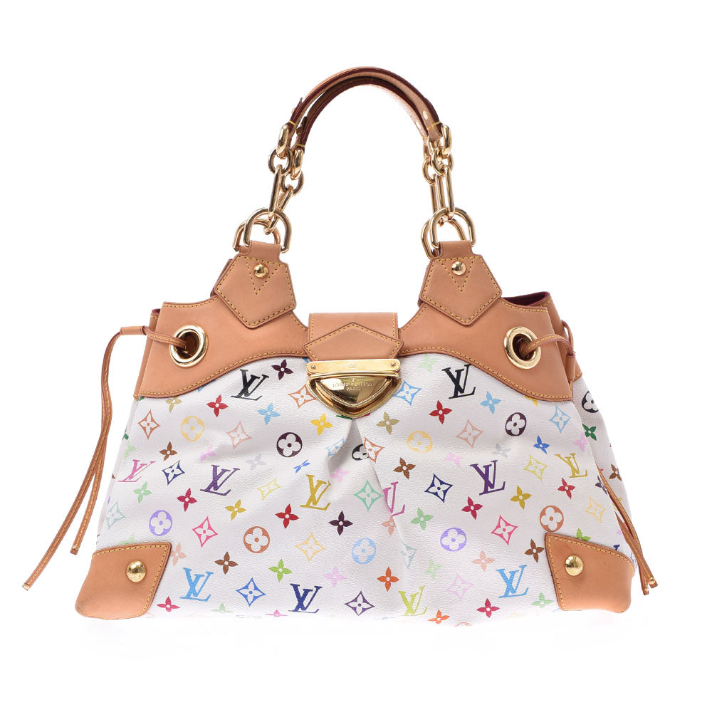 LOUIS VUITTON ルイヴィトン モノグラム マルチカラー ウルスラ ブロン M40123 レディース モノグラムマルチカラー ハンドバッグ ABランク 中古 