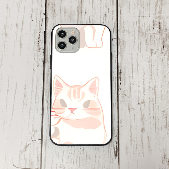 iphoneケース2-2-30 iphone 強化ガラス ねこ・猫・ネコ 箱2 かわいい アイフォン iface