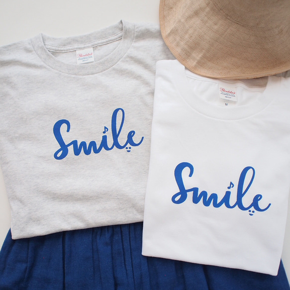 SALE !『 Smile 』 Ｔシャツ・スマイル　ロゴTシャツ　ユニセックスサイズ