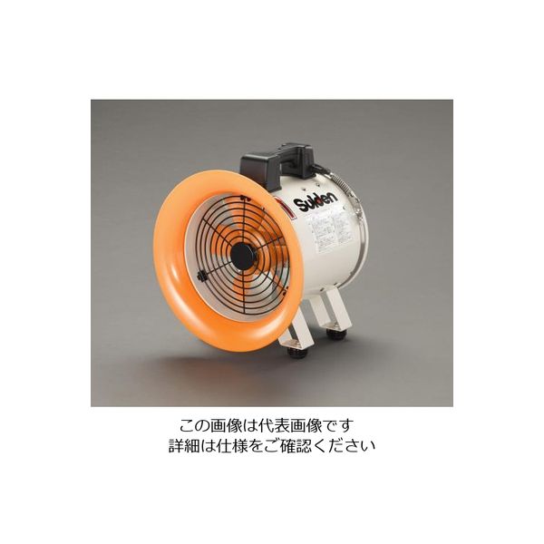 エスコ AC100V/350W/φ280mm ダクトファン EA897K-12A 1台（直送品）