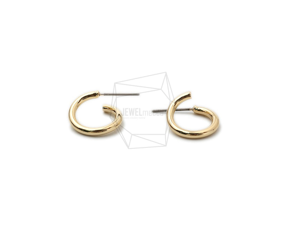 ERG-1478-G【2個入り】 シンプルラウンドピアス,Simple Round Post  Earring