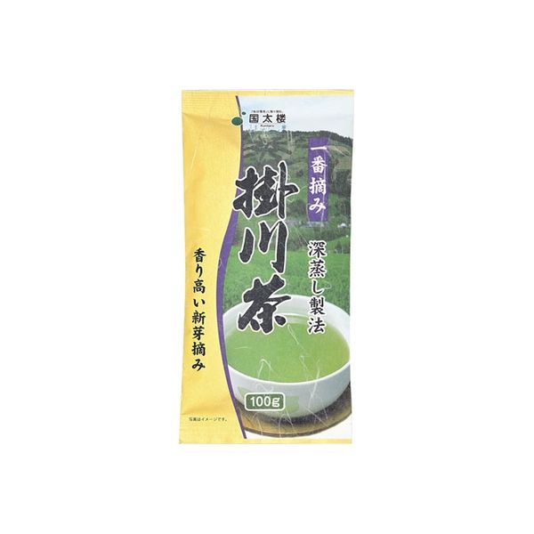 国太楼 深蒸し 一番摘み 掛川茶 100g x12 3815425 1セット(12個)（直送品）